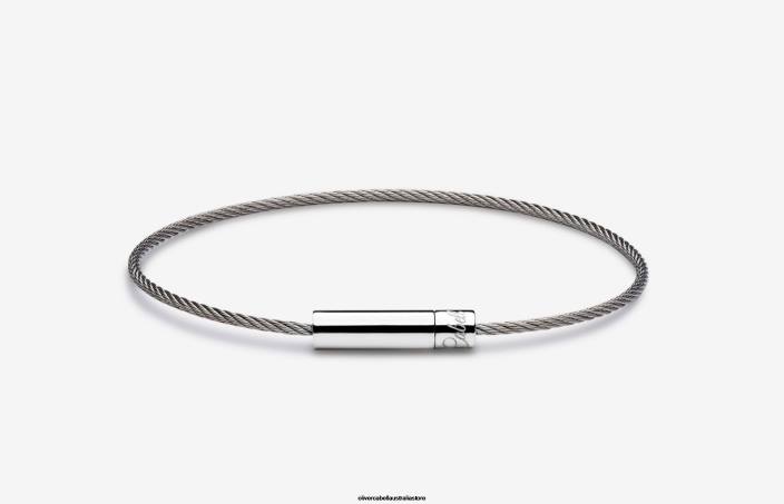 Men Michael Cable Bracelet Silver Accessories Oliver Cabell X0FT198