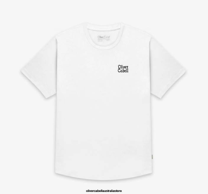 Men Grapevine Tee White Clothes Oliver Cabell X0FT245