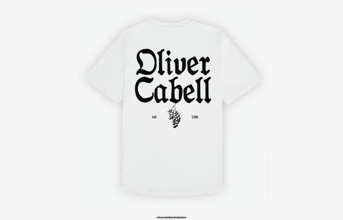 Men Grapevine Tee White Clothes Oliver Cabell X0FT245