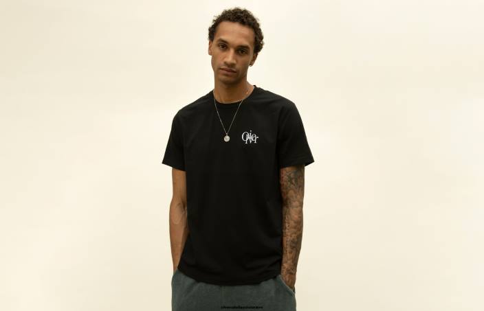 Men Tee Black Clothes Oliver Cabell X0FT264