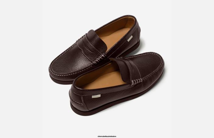 Men Penny Loafer Chocolate Footwear Oliver Cabell X0FT90