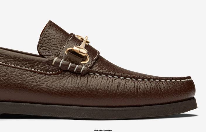 Men Penny Loafer Chocolate HB Footwear Oliver Cabell X0FT184