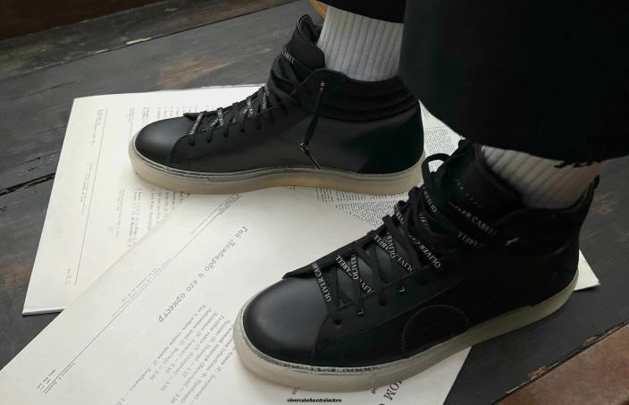 Men Jabbar High Black Ghost Footwear Oliver Cabell X0FT30