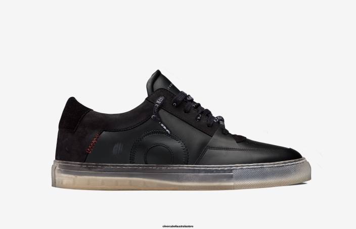 Men Court Black Ghost Footwear Oliver Cabell X0FT110