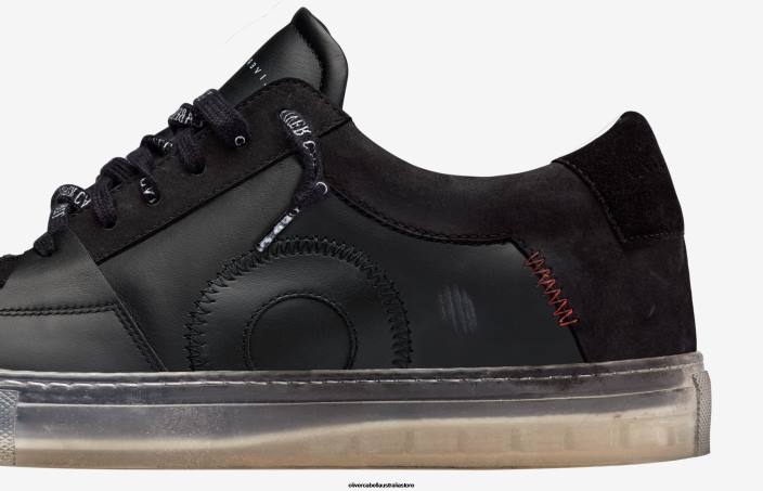 Men Court Black Ghost Footwear Oliver Cabell X0FT110