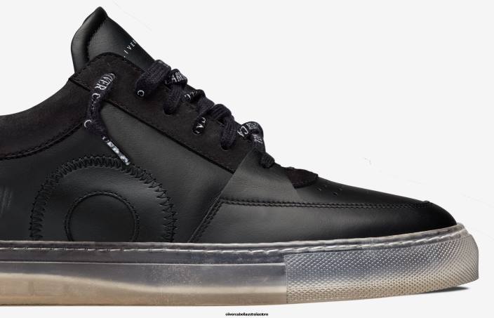 Men Court Black Ghost Footwear Oliver Cabell X0FT110