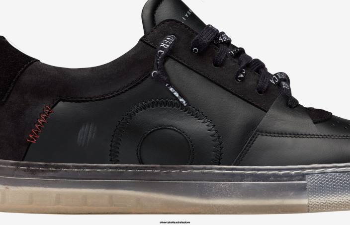 Men Court Black Ghost Footwear Oliver Cabell X0FT110