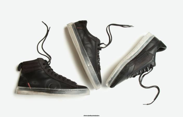 Men Flat Shoes 481 Black Ghost Footwear Oliver Cabell X0FT74