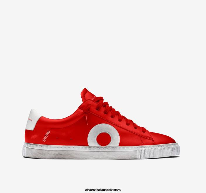 Men Low 1 4 Crimson Footwear Oliver Cabell X0FT57