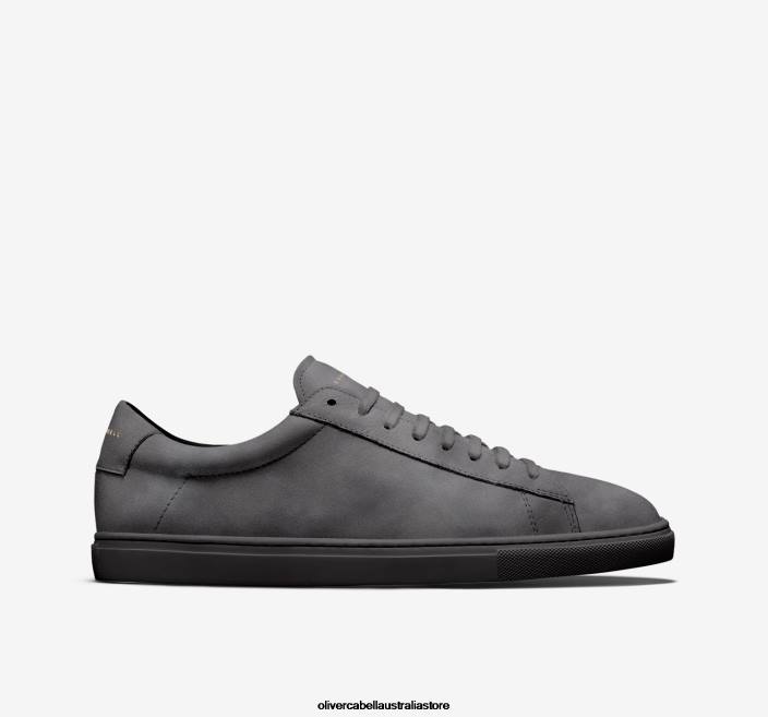 Men Low 1 5 Charcoal Nubuck Footwear Oliver Cabell X0FT85