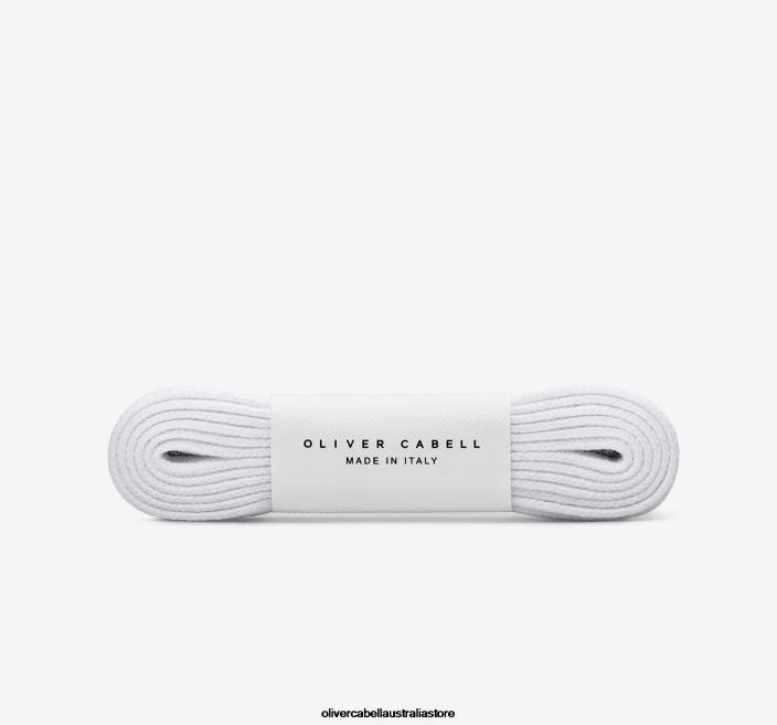 Unisex Cotton Laces White Accessories Oliver Cabell X0FT276