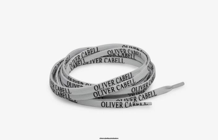 Unisex Logo Laces Grey Accessories Oliver Cabell X0FT281