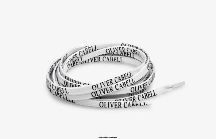Unisex Logo Laces White Accessories Oliver Cabell X0FT282