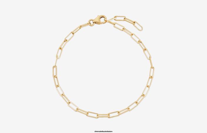 Women Link Bracelet Gold Accessories Oliver Cabell X0FT424