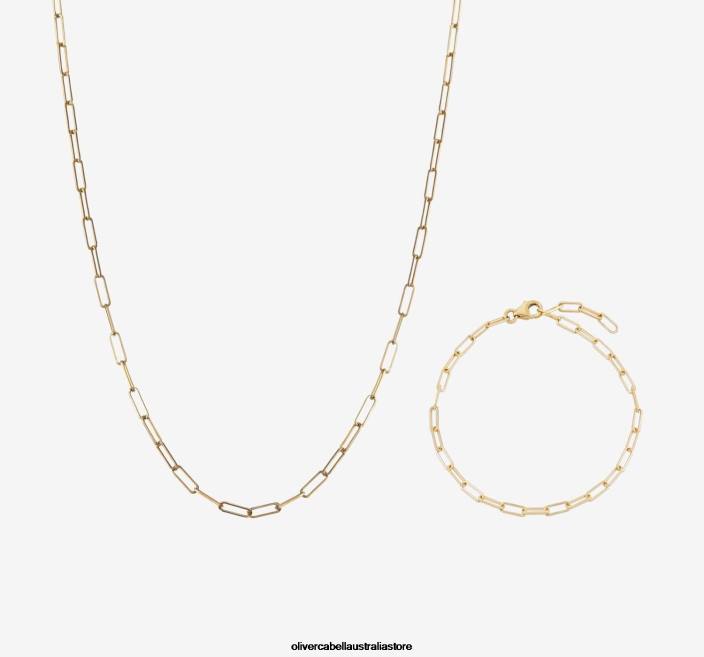 Women Link Set Gold Accessories Oliver Cabell X0FT449
