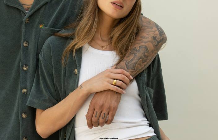 Women Dome Ring Gold Accessories Oliver Cabell X0FT438