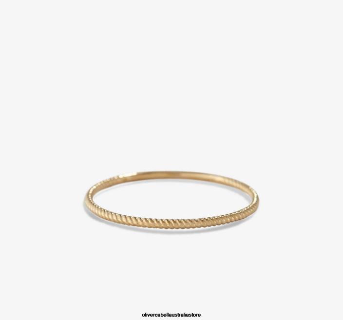 Women Twist Ring Gold Accessories Oliver Cabell X0FT435