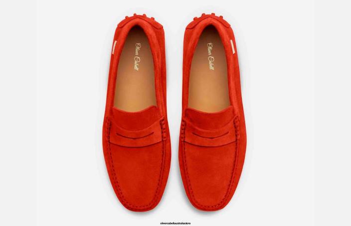 Women Driver 12 Red Footwear Oliver Cabell X0FT380