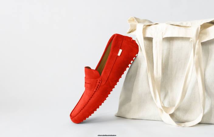 Women Driver 12 Red Footwear Oliver Cabell X0FT380