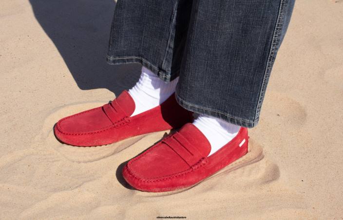 Women Driver 12 Red Footwear Oliver Cabell X0FT380