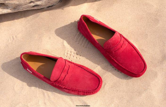 Women Driver 12 Red Footwear Oliver Cabell X0FT380