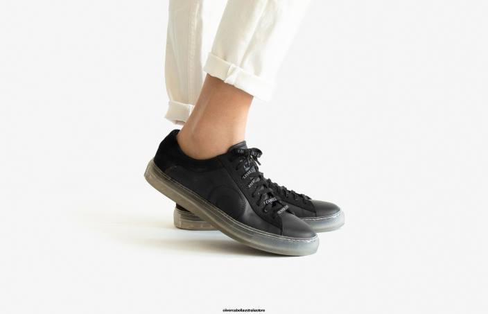 Women Low 1 9 Black Ghost Footwear Oliver Cabell X0FT308